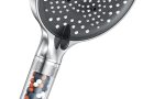 Pommeau de Duche, YEAUPE PRO Pommeau de Douche Economie Deau, Pommeau de Douche Anti calcaire Grand (130mm de diamètre), Pommeau de Douche Haute Pression avec 6 types de jets, Chrome – Le détail qui change tout au quotidien
