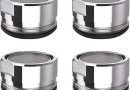 VEGCOO 4 Pcs Mousseur Robinet M24 Filtre de Robinet en Acier Inoxydable Aérateur de Robinet Filtre de Robinet de Salle de Bain de Cuisine – Le détail qui change tout au quotidien