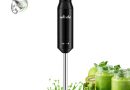 Mixeur Plongeant, Wancle mixer plongeur 600W, avec mode turbo pour les aliments pour bébés, les smoothies, les sauces et les soupes (Black) – Le détail qui change tout au quotidien