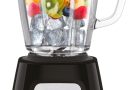 Moulinex Blender Blendforce, 800W, 2 Vitesses + Fonction Pulse, Capacité 1,75 L, Nettoyage facile, Mixage jusqu&rsquo;à 3min en continu, Noir, LM42051 – Le détail qui change tout au quotidien