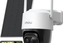 Imou 2K Caméra Surveillance WiFi Exterieure sans Fil Solaire avec Batterie 5000mAh, Caméra Solaire Exterieur 360° PTZ, 2.4GHz, Détection de Personnes/Véhicules, Vision Nocturne Couluer,IP65,Mode Privé – Le détail qui change tout au quotidien