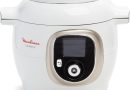 Moulinex, Cookeo Multicuiseur intelligent 6L, 150 recettes intégrées, Cuisson sans surveillance, Ecran intuitif, Guide de cuisson, Application MyMoulinex, 1600W, Blanc, 15 ans réparabilité, CE85CA10 – Le détail qui change tout au quotidien