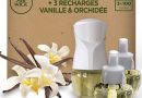 Air Wick Désodorisant Maison Kit Diffuseur Electrique + 3 Recharges Parfum Vanille & Orchidée X 19 ML – Le détail qui change tout au quotidien