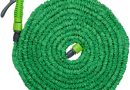 Kinzo Tuyau d&rsquo;Arrosage Extensible 20M – Tuyau Arrosage avec Pistolet – Tuyaux d&rsquo;Arrosage pour Jardinage – Compact et Pratique – Vert – Le détail qui change tout au quotidien