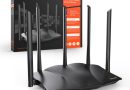 Tenda RX12 Pro Routeur WiFi 6 AX3000 Dual Band Gigabit, 2404Mbps/5GHz + 574 Mbps/2.4GHz, 4 Ports Gigabit, Largeur de Bande 160MHz, WiFi+ Mesh, OFDMA/VPN/WPA3/IPV6/TWT – Le détail qui change tout au quotidien