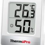 ThermoPro TP49 Petit Hygromètre Numérique Thermomètre Intérieur Thermomètre D&rsquo;ambiance Moniteur de Température et Humidimètre pour Le Confort du Bureau à Domicile Thermomètre de Reptile – Le détail qui change tout au quotidien