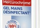 Gel mains désinfectant Mercurochrome – 75mL – Le détail qui change tout au quotidien