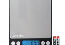 GRIFEMA GA2003 Balance de Cuisine Électronique de Haute Précision 500g/0,01g avec Écran LCD Rétroéclairé, 6 Unités et Fonction Tare Acier Inoxydable Digital Balance de Alimentaire Multifonctionnel – Le détail qui change tout au quotidien