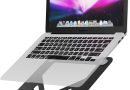 Support Ordinateur Portable Ergonomique Rotatif 360°, GRIFEMA GB1050 – Support PC Portable Réglable en Hauteur, Pliable, Ventilé, Compatible MacBook Air/Pro, Dell, et Laptops 11-17 Pouces – Noir – Le détail qui change tout au quotidien
