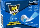 Raid Max Diffuseur Electrique Plaquettes – Anti-Moustiques et Moustiques Tigres – Protection Efficace – Sans Parfum – 1 Diffuseur + 10 Recharges – Le détail qui change tout au quotidien