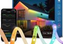 Lepro SW1 IA Ruban LED Exterieur Connecté 5M, IP65 Étanche Bande LED RGB+CCT Contrôle App, Contrôle Segmenté Intelligent, Sync Musique, Compatible avec Alexa et Google Assistant – Le détail qui change tout au quotidien