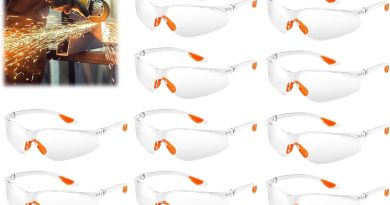Lot de 15 Lunettes de Protection Transparentes pour Travail, Construction, Laboratoire – Étanches, Protection des Yeux pour Adultes – Anti-Poussière, Chimie – Le détail qui change tout au quotidien