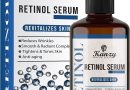 KANZY Retinol Serum 2.5% with Acide Hyaluronique Anti Ride, Anti Age Puissant Rétinol Sérum Visage Bio pour Femme et Homme avec Huile de Jojoba and Aloe Vera Pour une peau Radieuse et Ferme 30ML – Le détail qui change tout au quotidien