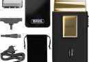 Wahl Travel Shaver Gold Edition – Rasoir électrique sans fil et rechargeable pour hommes, idéal pour les voyages, pour couper les cheveux et la barbe, compact et portable – Le détail qui change tout au quotidien