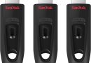 SanDisk 64 Go Ultra Clé USB 3.0 , jusqu&rsquo;à 130 Mo/s, paquet de trois, Noir – Le détail qui change tout au quotidien