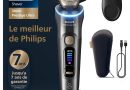 Philips Rasoir i9000 Prestige Ultra, Rasoir électrique sec et humide, technologie Skin IQ Pro, système Triple Lift & Cut, lames de précision NanoTech rotatives à 360°, 5 modes de rasage, XP9402/11 – Le détail qui change tout au quotidien