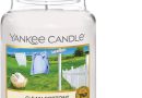 Yankee Candle bougie parfumée Coton fraichement lavé | Format jarre | Bougie longue durée jusqu’à 150 heures de combustion | Cadeaux pour femmes – Le détail qui change tout au quotidien