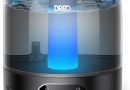 Dreo 3L humidificateur d&rsquo;air bébé Silencieux 26dB, Ultrasonique Brume Fraîche, Buse 360°, 30H Autonomie, Diffuseur d’Huiles Essentielles, Lumière Ambiance, pour Maison, Plantes, Noir – Le détail qui change tout au quotidien