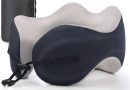 Coussin de Voyage, Oreiller de Voyage Memoire Forme, Ergonomique Coussin Voyage Avion Adulte Travel Neck Pillow avec Sac de Rangement pour Avion Voiture Train Bureau – Le détail qui change tout au quotidien