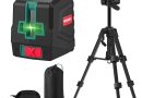 HYCHIKA Niveau Laser avec Trepied, Niveaux Laser Autonivelant avec 2 Piles AA et Pochette de Transport, Lazer Niveaux Vert pour Décoration de Maison, Dricolage – Le détail qui change tout au quotidien