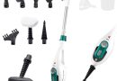 Di4 Steamclean Multi10 Max 10 en 1 Balai Vapeur Nettoyeur Multifonctions, Aspirateur Vapeur 1500W, Élimine 99.9% des Virus et des Bactéries, Manche télescopique extensible, Émission maximale de vapeur – Le détail qui change tout au quotidien