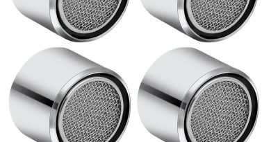 Lot de 4 régulateurs de jet M22, aérateurs pour robinets d&rsquo;évier de cuisine, filtre avec boîtier en laiton chromé, filetage intérieur économiseur d&rsquo;eau, pour salle de bain, cuisine – Le détail qui change tout au quotidien