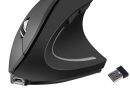 ONELY Ergonomique Verticale USB Rechargeable Souris verticale sans fil Optique,Endurance optique de haute précision pour PC/Mac,Black – Le détail qui change tout au quotidien