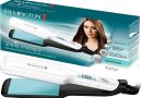 Remington Lisseur Cheveux [Soin Brillance & Douceur] Shine Therapy (Plaques larges, Céramique, Soin huile d&rsquo;argan marocaine & vitamine E, Ecran LCD, 150-230°C) Fer à Lisser S8550 – Le détail qui change tout au quotidien