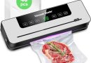 Machine Sous Vide Alimentaire 6 En 1,Y 40 Compris Les Sacs Sous Vide et Tuyau Accessoire,Machine emballage sous vide multifonctionnelle pour Cuisson Sous Vide et Conservation des Aliments Frais – Le détail qui change tout au quotidien