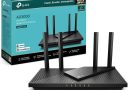 TP-Link Archer AX55 Routeur WiFi 6, Routeur WiFi AX 3000 Mbps bi-Bande, 5 Ports Gigabit, 4 antennes à Haute Performance, WPA3, Contrôle Parental, OneMesh, Antivirus intégré – Le détail qui change tout au quotidien