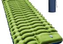 Matelas de Camping Matelas autogonflant ultraléger avec Oreiller et Pompe à Pied intégrée Matelas de Camping Gonflable Portable et Compact pour Le Trekking en Plein Air – Le détail qui change tout au quotidien
