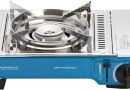 Campingaz Camp Bistro DLX réchaud à gaz| Réchaud léger à 1 brûleur| Puissance 2200 W| Réchaud compact à allumage piézo |Avec protection anti-surchauffe| Idéal pour le camping et le kit d&rsquo;urgence 72h – Le détail qui change tout au quotidien