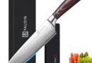 PAUDIN Couteau de Chef, couteau de cuisine 8 pouces professionnel, couteau de Chefs Ultra tranchant avec lame longue durée, couteau à découper en acier inoxydable à haute teneur en carbone – Le détail qui change tout au quotidien