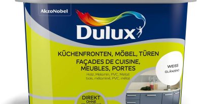 Dulux Fresh up 5280677 Peinture de rénovation pour meubles de cuisine, portes, meubles, blanc brillant, 750 ml – Le détail qui change tout au quotidien