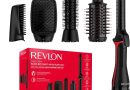 REVLON- 5-EN-1 One-Step Styler multi-usages (têtes amovibles, boucleur, sèche-cheveux, brosse volumisante, brosse coiffante et concentrateur) RVDR5370 – Le détail qui change tout au quotidien