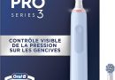 Oral-B Brosse A Dents Electrique Pro 3 Bleue Avec 3 Modes De Nettoyage 3D Dont Blancheur, Brossage Avec Des Oscillo-Rotations Et Pulsations, 2 Brossettes De Rechange Rondes Oral B, Chargeur – Le détail qui change tout au quotidien