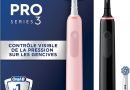 Oral-B Brosses A Dents Electriques Duo Pro 3 Noire Et Rose, Avec 3 Modes De Nettoyage 3D Dont Blancheur, Brossage Avec Des Oscillo-Rotations Et Pulsations, 3 Brossettes De Rechange RondesOral B – Le détail qui change tout au quotidien