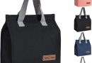 Yikki Sac Isotherme Repas pour Homme Femme Enfant, Réutilisable Lunch Bag Isotherme, étanche Sac Dejeuner pour le Travail Bureau l&rsquo;école le pique-nique Les Voyages Picnic (Noir) – Le détail qui change tout au quotidien