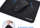 cimetech Tapis de Souris Mousepad de Bureau 23 x 18 cm Ultra Mince Base en Caoutchouc Antidérapante Lavable la Vitesse et la précision Améliorées pour PC, Ordinateur, Travail -Noir – Le détail qui change tout au quotidien