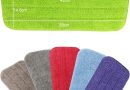 Vicloon 6pcs Mop Remplacement,Housse de Nettoyage de Rechange Mop Remplacement des Tampons,Microfibre de Pulvérisation de Balai pour les Serpillères Spray – Le détail qui change tout au quotidien