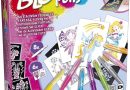 Lansay BLOPENS – Set Activités Féeriques – Feutres de Coloriage À Souffler avec Pochoirs Réutilisables – Idée Cadeau Enfants dès 5 Ans – Kit Création Dessins Fées, Licornes & Sirènes Pailletées – Le détail qui change tout au quotidien