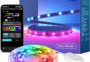 Lepro S1 IA Ruban LED Connecté 5M, Concepteur d&rsquo;Éclairage IA Personnalisé, Bande LED Wifi RGB+IC App Contrôle, Sync Musique, Compatible avec Alexa et Google Assistant pour Maison Chambre Fête Gaming – Le détail qui change tout au quotidien