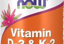 Now Foods, Vitamin D3 & K2, 1.000 UI, 120 Capsules végétaliennes, Testé en Laboratoire, Multivitamines, Sans Gluten, Sans Soja, Végétarien – Le détail qui change tout au quotidien