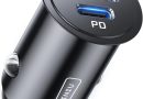 INIU Allume Cigare USB C, 2 Ports 60W Charge Rapide Chargeur Voiture with USB C et A, Prise Allume Cigare 12V pour iPhone 16 15 14 13 12 11 Pro Max Mini Plus Samsung S38 Huawei iPad AirPods Switch – Le détail qui change tout au quotidien