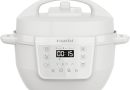 Instant Pot Multicuiseur, 3,8 L, cuiseur intelligent 7 en 1 – Autocuiseur, mijoteuse, cuiseur à riz, sauteuse, yaourtière, cuiseur vapeur et réchauffeur d&rsquo;aliments – Sel Marin Blanc – Le détail qui change tout au quotidien