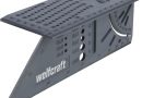 wolfcraft 5208000 – Équerre 3D d&rsquo;onglet – Traçage angle de 45° à 90° – 150 x 275 x 66 mm – Le détail qui change tout au quotidien