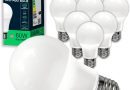 V-TAC 10x Ampoules LED culot E27 8,5W (équivalent 60W) A60-806 Lumen – 6500K Blanc Froid – Le détail qui change tout au quotidien
