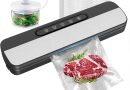 Machine Sous Vide Alimentaire, 7-en-1 Appareil sous Vide Alimentaire 130W 90 kPa, Appareil de Mise Sous Vide pour La Cuisson Sous Vide, avec Cutter, 10 Sacs Prédécoupés et Tuyau D&rsquo;extraction – Le détail qui change tout au quotidien