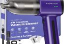 Aspirateur Voiture sans Fil Puissant｜Mini 28000Pa Aspirateur à Main Rechargeable｜Portable Maison, Bureau & Camping (Violet Foncé) – Le détail qui change tout au quotidien