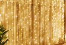HXWEIYE 300LED Guirlande Lumineuse Rideau Blanc chaud Rideau Lumineux 3m*3m 8 Modes d&rsquo;Eclairage USB Télécommande avec Minuterie pour Noël, Mariage, Anniversaire, Fenêtre, Maison – Le détail qui change tout au quotidien